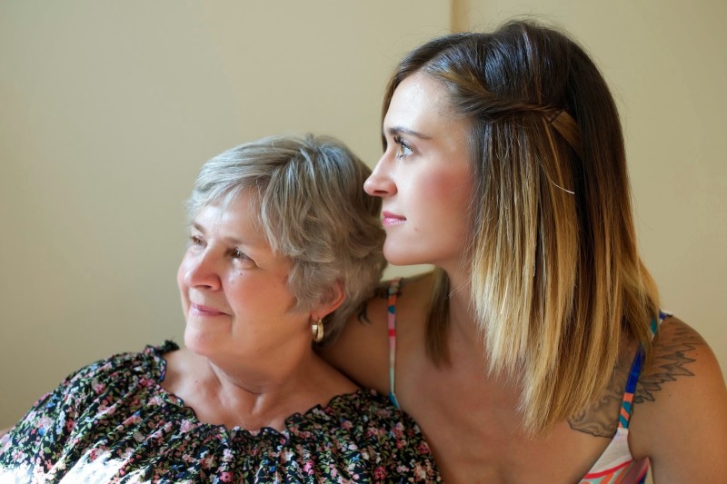 De filha para mãe